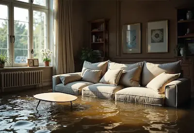 Szkodliwy grzyb po zalaniu